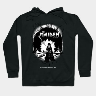 The Maiden in Black Hoodie